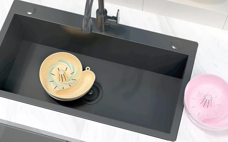 Détail du panier de lavage et d'égouttage