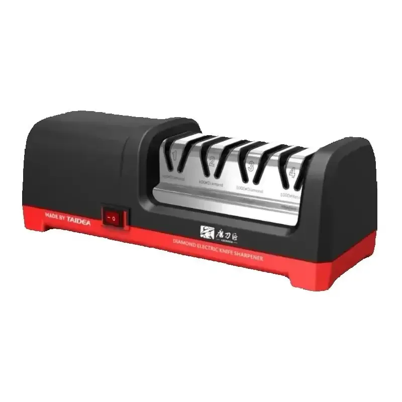 Taidea GRINDER Affûteur à couteaux électrique au diamant 4 étapes, 2800 tr/min, 18 W, réf. TG2102 - Image 1