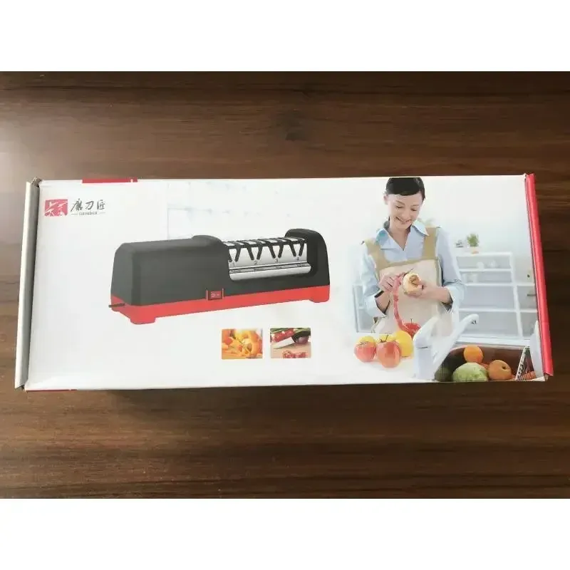 Taidea GRINDER Affûteur à couteaux électrique au diamant 4 étapes, 2800 tr/min, 18 W, réf. TG2102 6