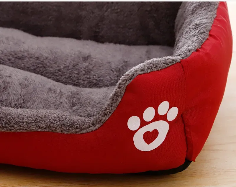 Détail du lit chaud pour animaux de compagnie