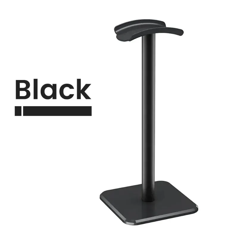 Support de casque de bureau, vue latérale