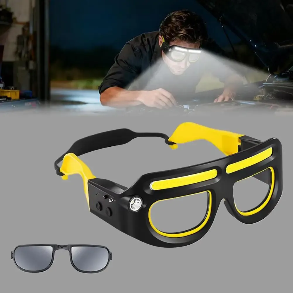 Lunettes LED rechargeables avec capteur de mouvement, vue 7