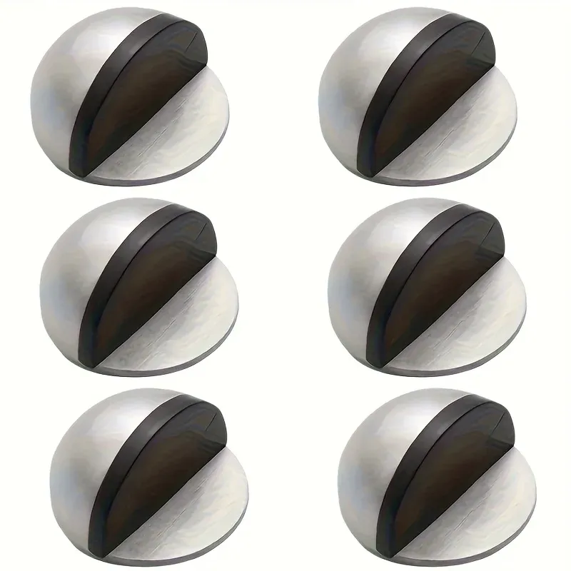 Lot de 6 butées de porte autocollantes sans perçage, pour maison et bureau 7