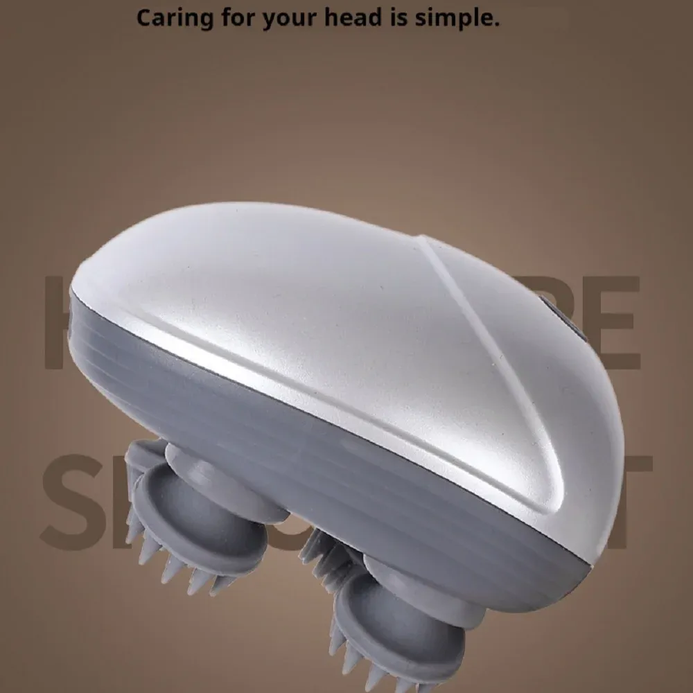 Masseur électrique vibrant et pétrissant pour cuir chevelu, épaules, cou, jambes et bras, avec appareil de massage en profondeur, compatible animaux de compagnie 2