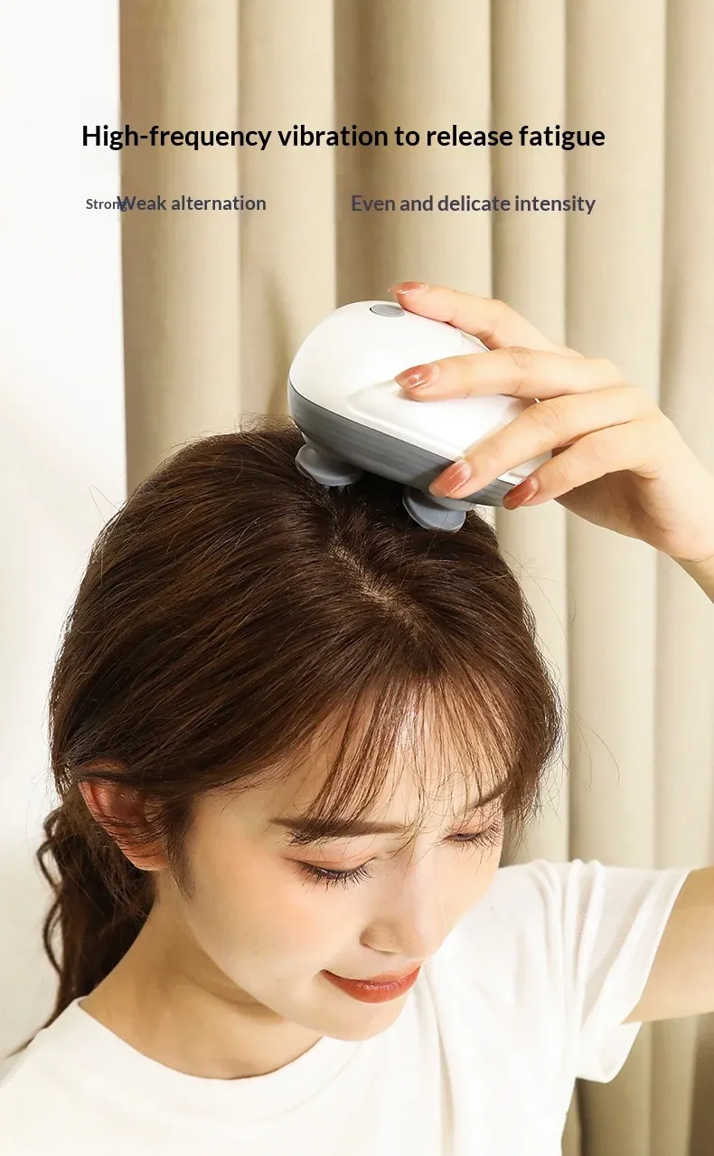 Appareil de massage en situation d'utilisation
