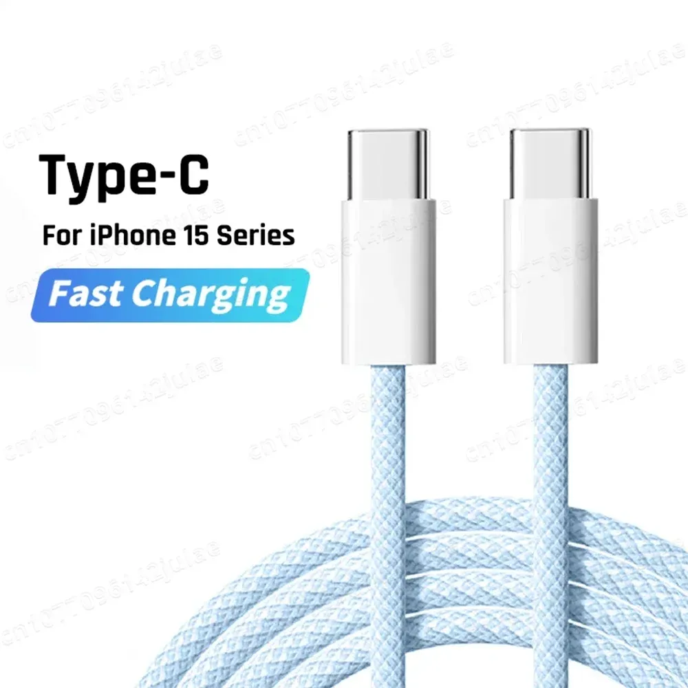 Chargeur rapide USB-C 60 W PD d'origine avec câble USB-C vers USB-C 6 A pour iPhone et Samsung S26 8