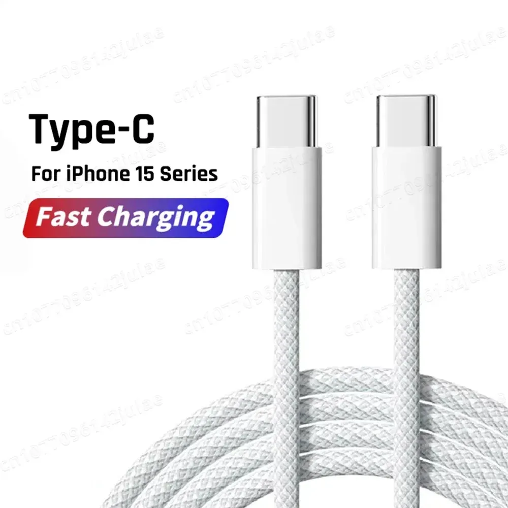 Chargeur rapide USB-C 60 W PD d'origine avec câble USB-C vers USB-C 6 A pour iPhone et Samsung S26 12