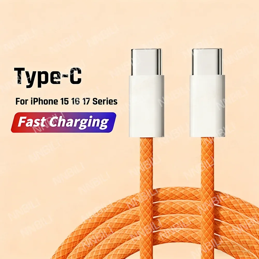 Chargeur rapide USB-C 60 W PD d'origine avec câble USB-C vers USB-C 6 A pour iPhone et Samsung S26 11