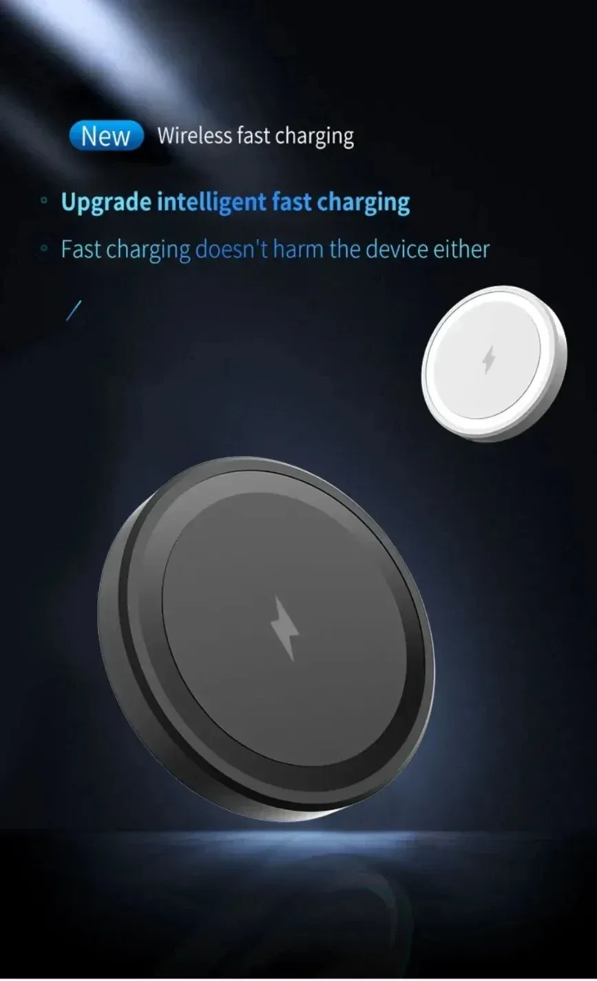 Chargeur magnétique sans fil en situation d'utilisation