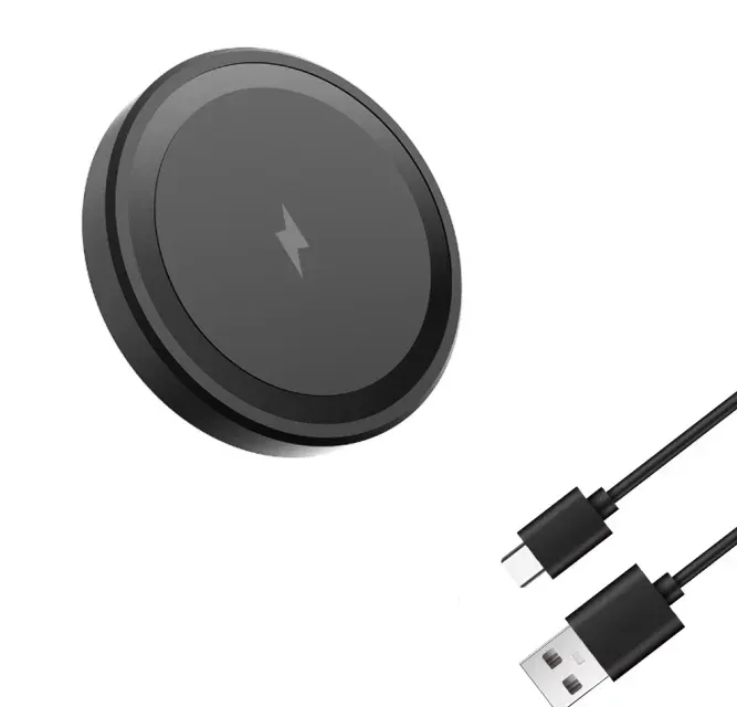 Mini chargeur magnétique sans fil pour iPhone, ultra-fin et portable, charge rapide 15 W 9
