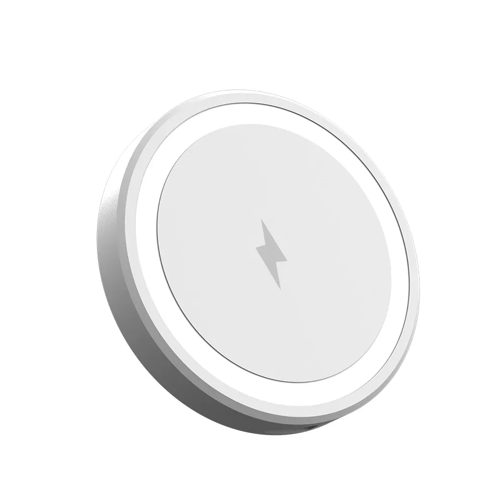 Mini chargeur magnétique sans fil pour iPhone, ultra-fin et portable, charge rapide 15 W 10