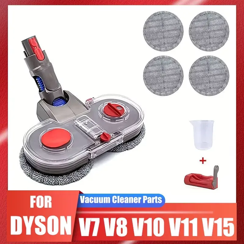 Kit de tête de vadrouille pour aspirateur Dyson V7, V8, V10, V11, V15 Gen5 avec réservoir d'eau et chiffon de nettoyage - Image 1