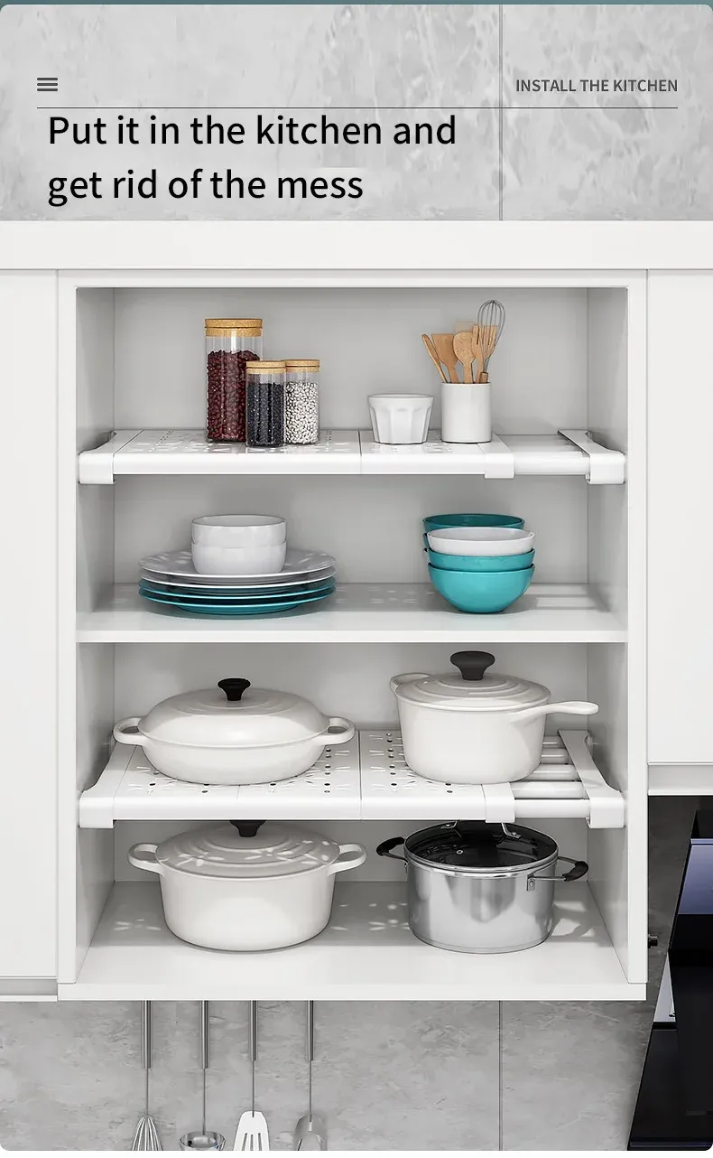 Séparateur extensible dans une armoire