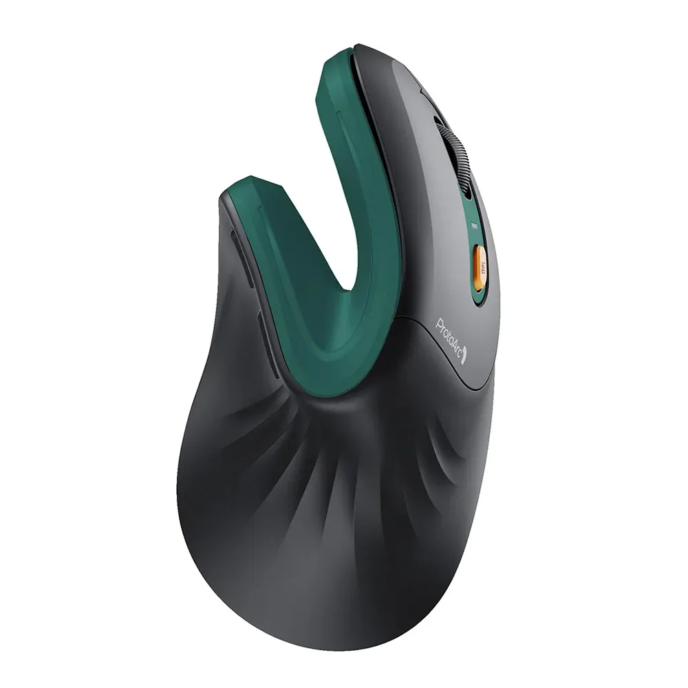 Souris verticale ergonomique sans fil compatible Mac, Windows, iPad et ordinateur, 3 connexions multi-appareils, DPI réglable 8