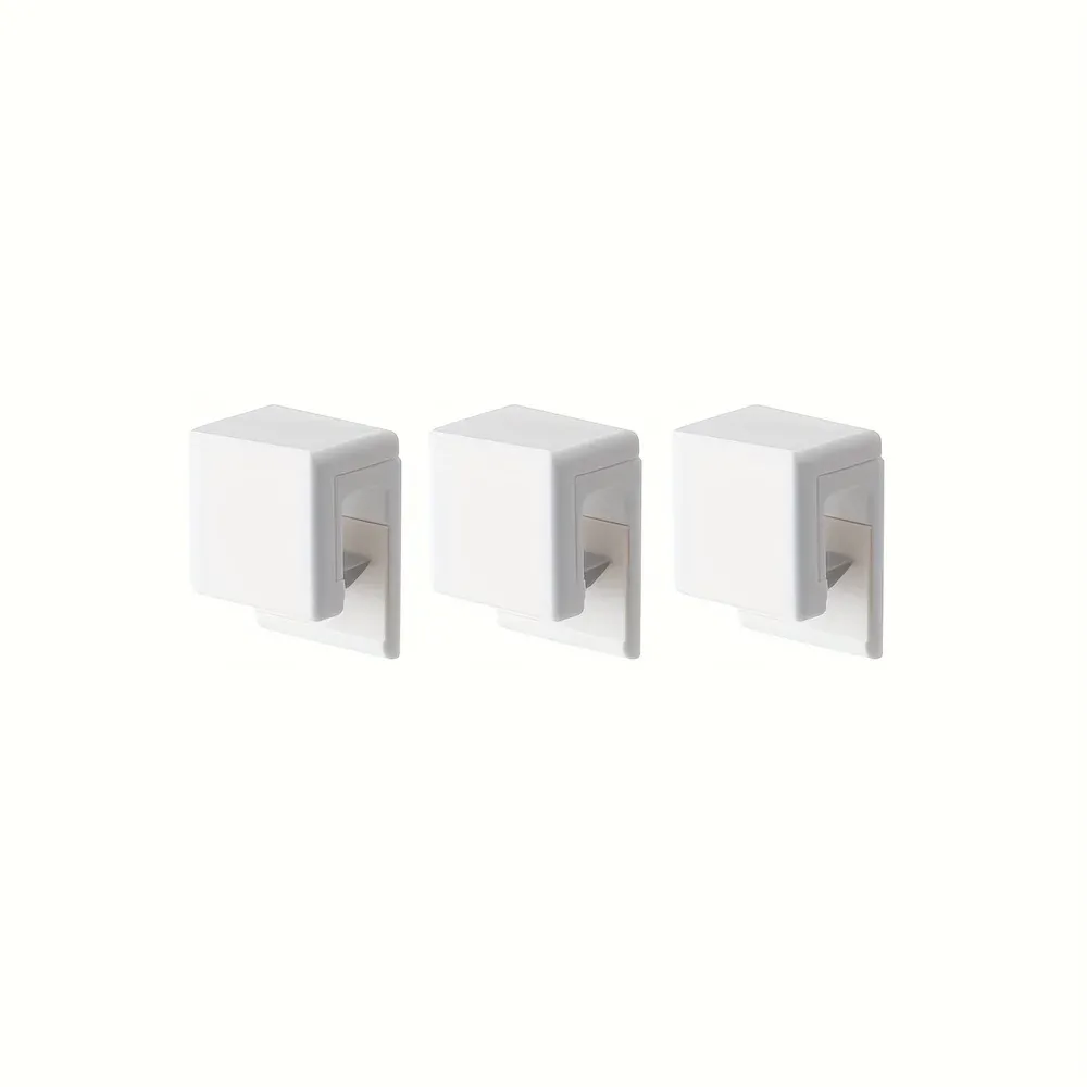 Porte-brosses à dents mural sans perçage, lot de 3, 5 ou 10 pièces, avec support pour dentifrice et organisateur de salle de bains 7