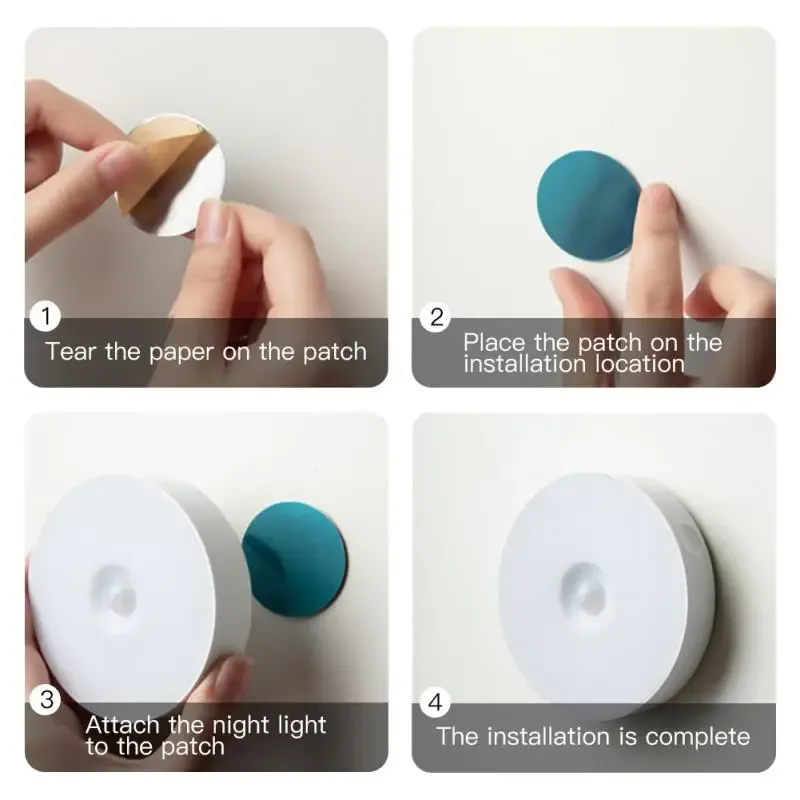 Lampe LED à détecteur de mouvement dans un couloir