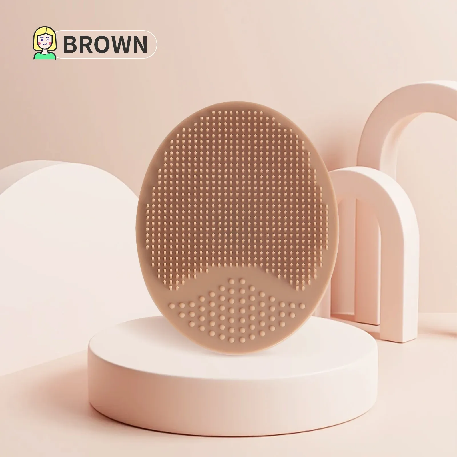 Brosse de nettoyage en silicone pour le visage, mini ventouse, 1 pièce 9