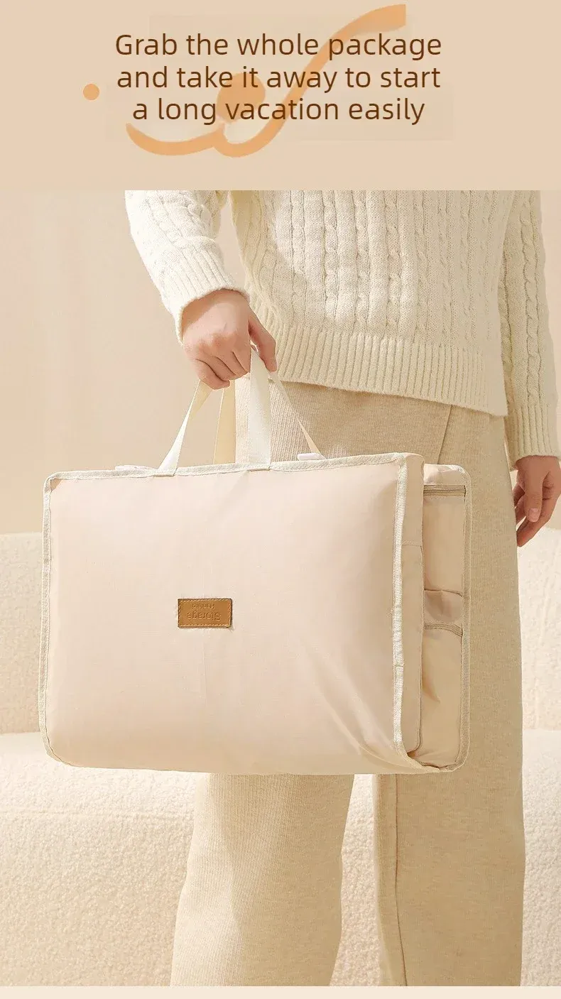Sac de rangement suspendu, organisation des poches