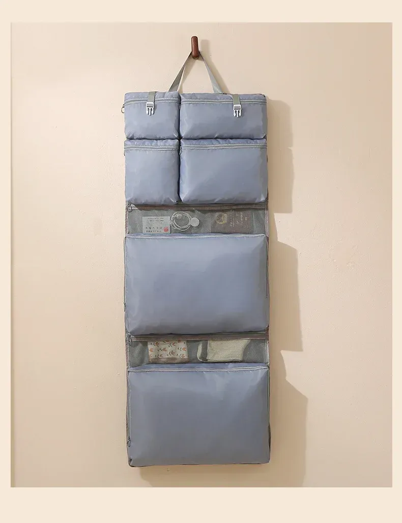 Sac de rangement suspendu, compact et pliable