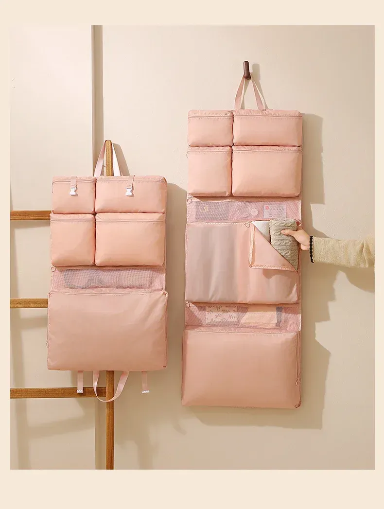 Sac de rangement suspendu, accès rapide