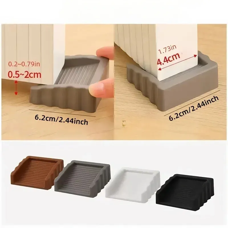 Butoir de porte de sécurité anti-pincement et coupe-vent pour usage domestique - Image 1