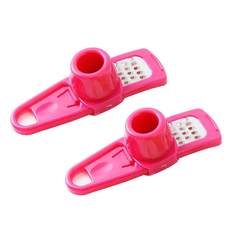 Hachoir à ail manuel multifonction, presse-ail, râpe à gingembre, éplucheur, ustensiles de cuisine (lot de 2) 7