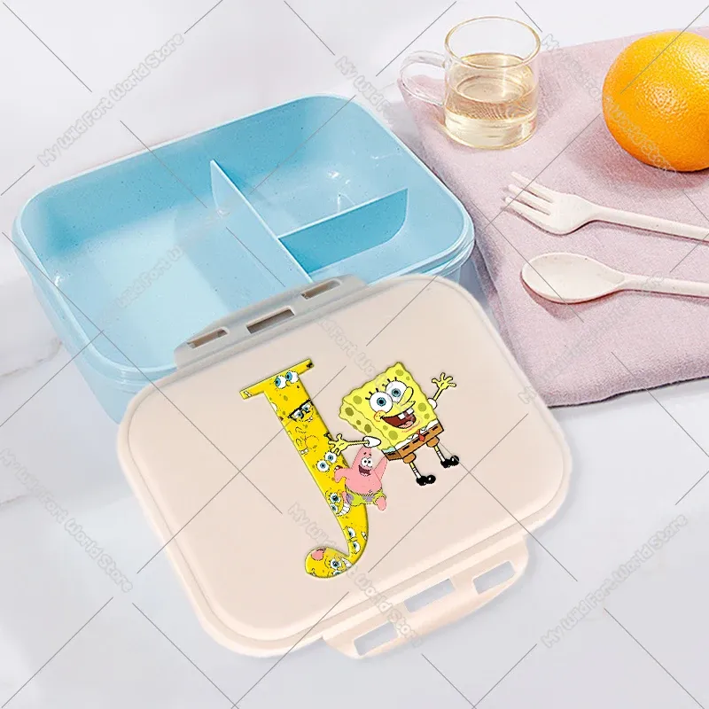 Boîte à lunch ludique pour enfants vue de face