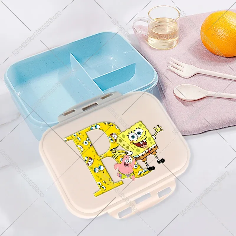 Compartiments séparés de la boîte bento