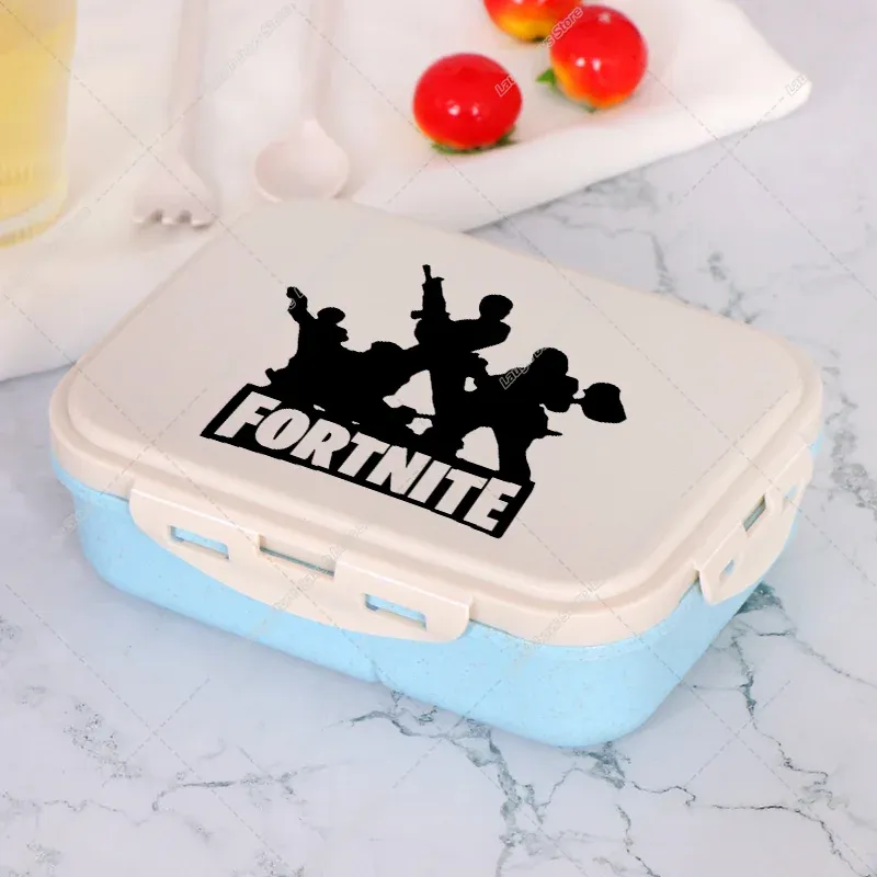Boîte à bento Fortnite Anime pour le déjeuner, contenants de rangement alimentaire pour enfants, école, pique-nique, boîte à repas de bureau, cadeau 2025 17