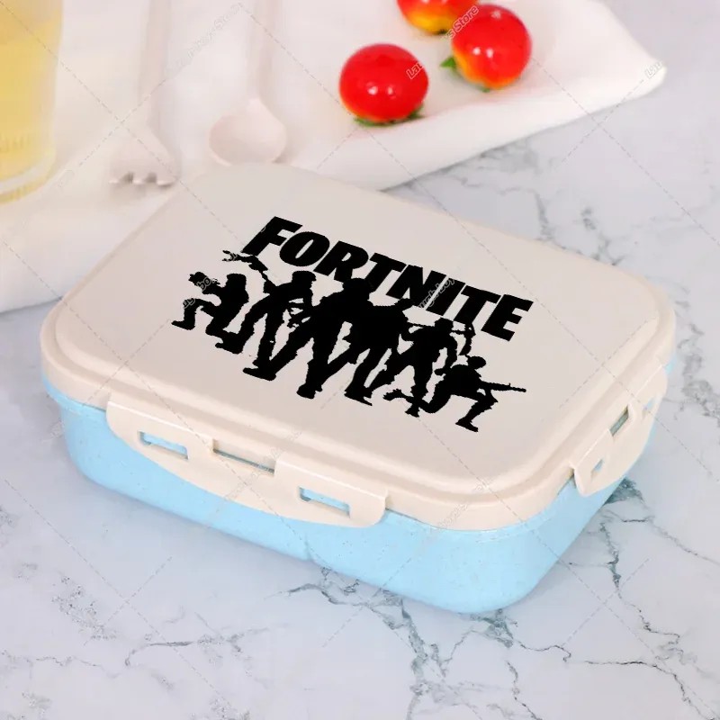 Boîte à bento Fortnite Anime pour le déjeuner, contenants de rangement alimentaire pour enfants, école, pique-nique, boîte à repas de bureau, cadeau 2025 15