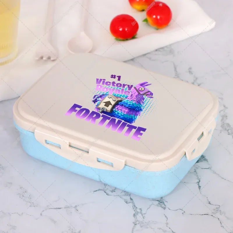 Boîte à bento Fortnite Anime pour le déjeuner, contenants de rangement alimentaire pour enfants, école, pique-nique, boîte à repas de bureau, cadeau 2025 16