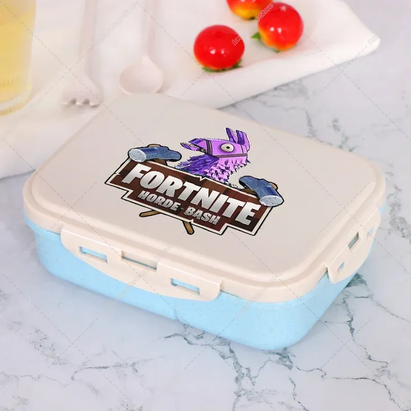 Boîte à bento Fortnite Anime pour le déjeuner, contenants de rangement alimentaire pour enfants, école, pique-nique, boîte à repas de bureau, cadeau 2025 13