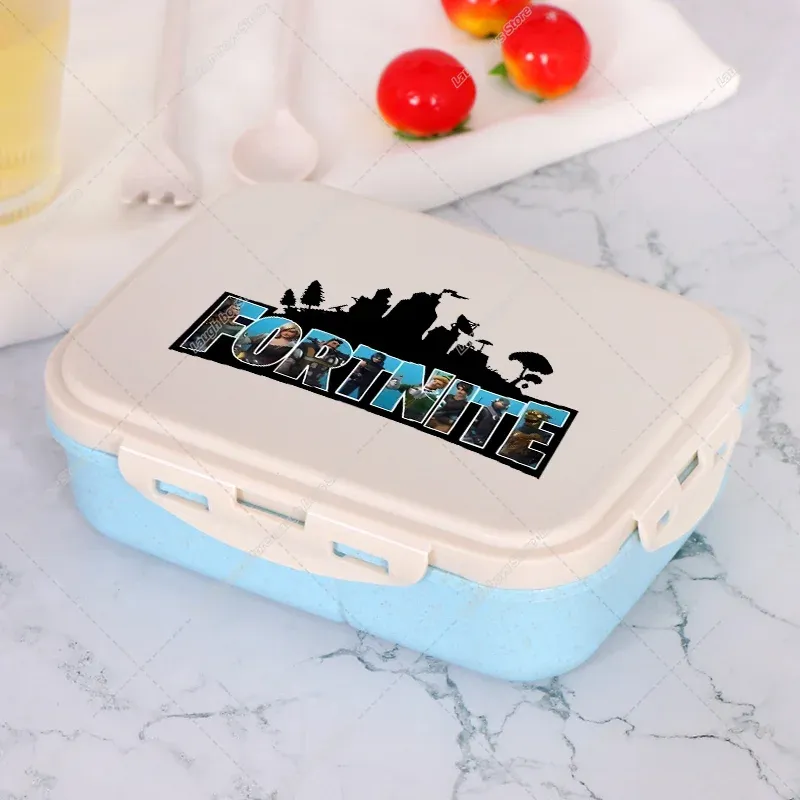 Boîte à bento Fortnite Anime pour le déjeuner, contenants de rangement alimentaire pour enfants, école, pique-nique, boîte à repas de bureau, cadeau 2025 14