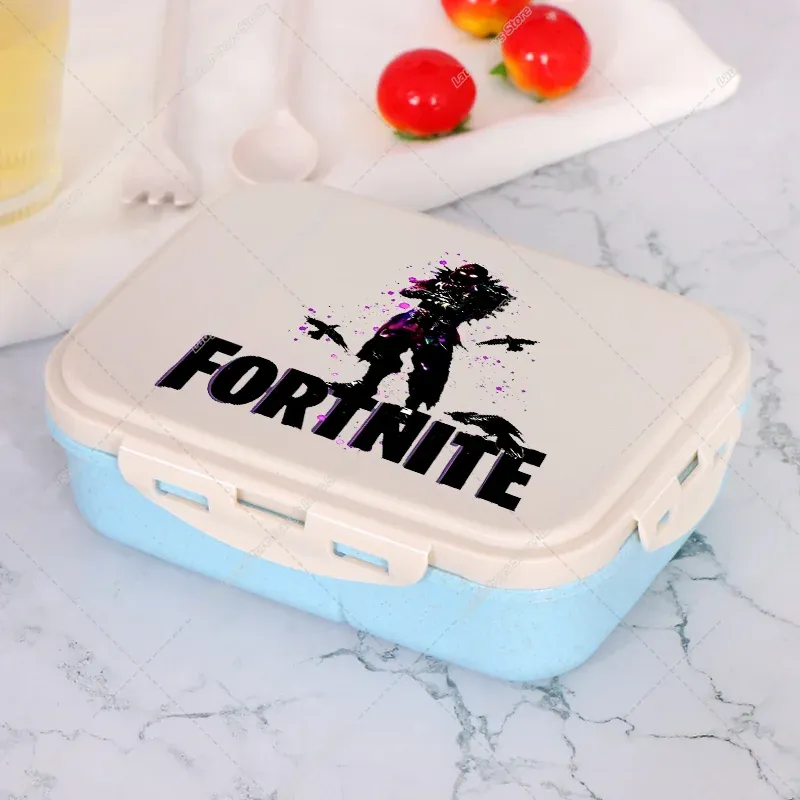 Boîte à bento Fortnite Anime pour le déjeuner, contenants de rangement alimentaire pour enfants, école, pique-nique, boîte à repas de bureau, cadeau 2025 11