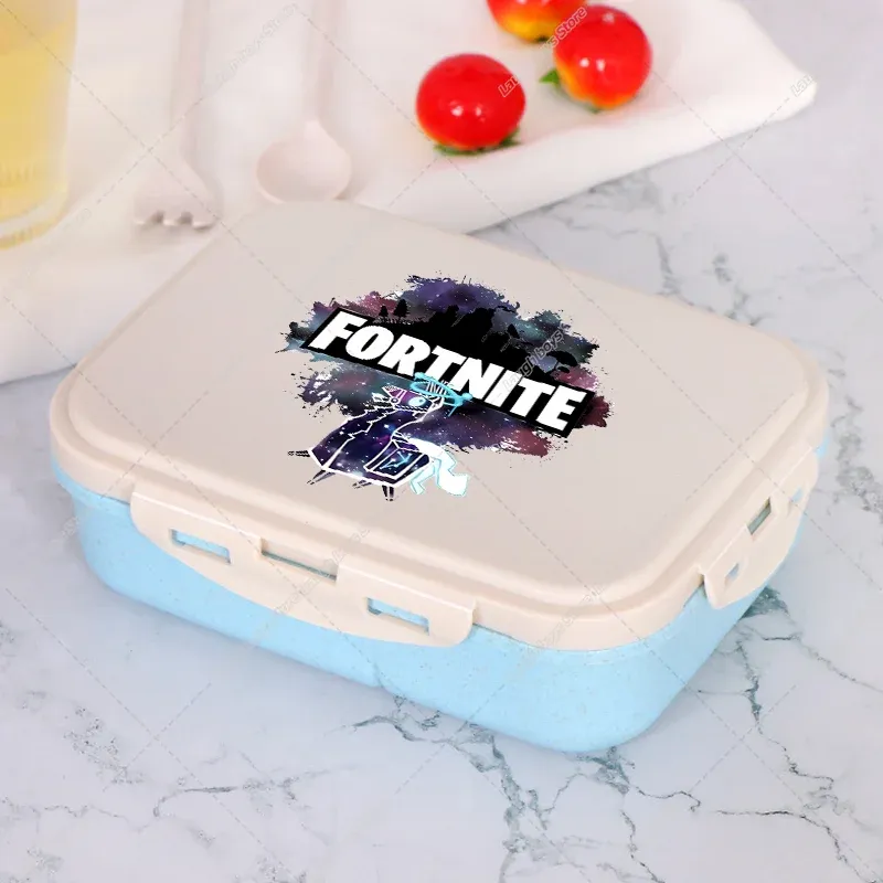 Boîte à bento Fortnite Anime pour le déjeuner, contenants de rangement alimentaire pour enfants, école, pique-nique, boîte à repas de bureau, cadeau 2025 12
