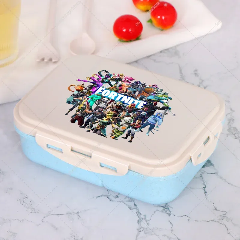 Boîte à bento Fortnite Anime pour le déjeuner, contenants de rangement alimentaire pour enfants, école, pique-nique, boîte à repas de bureau, cadeau 2025 10