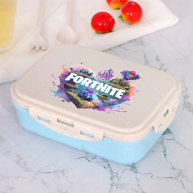 Boîte à bento Fortnite Anime pour le déjeuner, contenants de rangement alimentaire pour enfants, école, pique-nique, boîte à repas de bureau, cadeau 2025 7
