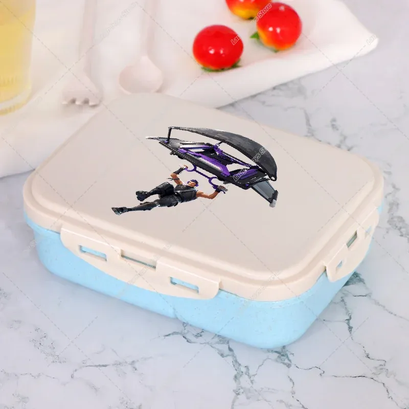 Boîte à bento Fortnite Anime pour le déjeuner, contenants de rangement alimentaire pour enfants, école, pique-nique, boîte à repas de bureau, cadeau 2025 22