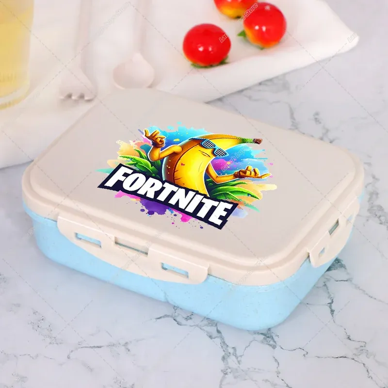 Boîte à bento Fortnite Anime pour le déjeuner, contenants de rangement alimentaire pour enfants, école, pique-nique, boîte à repas de bureau, cadeau 2025 23