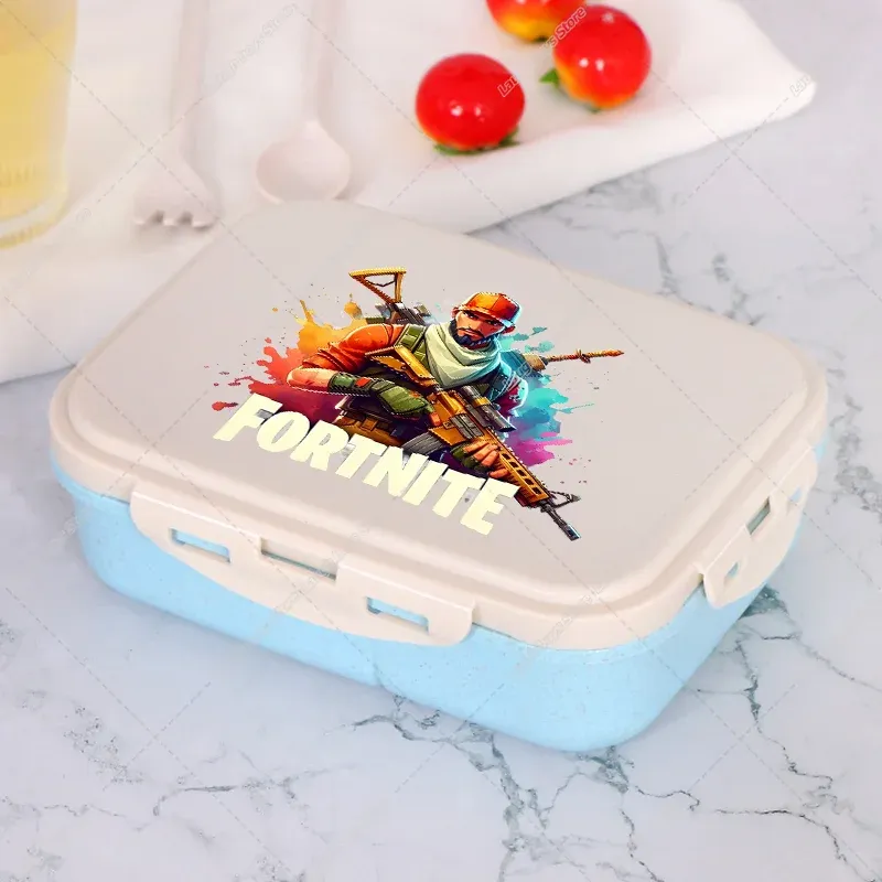Boîte à bento Fortnite Anime pour le déjeuner, contenants de rangement alimentaire pour enfants, école, pique-nique, boîte à repas de bureau, cadeau 2025 20