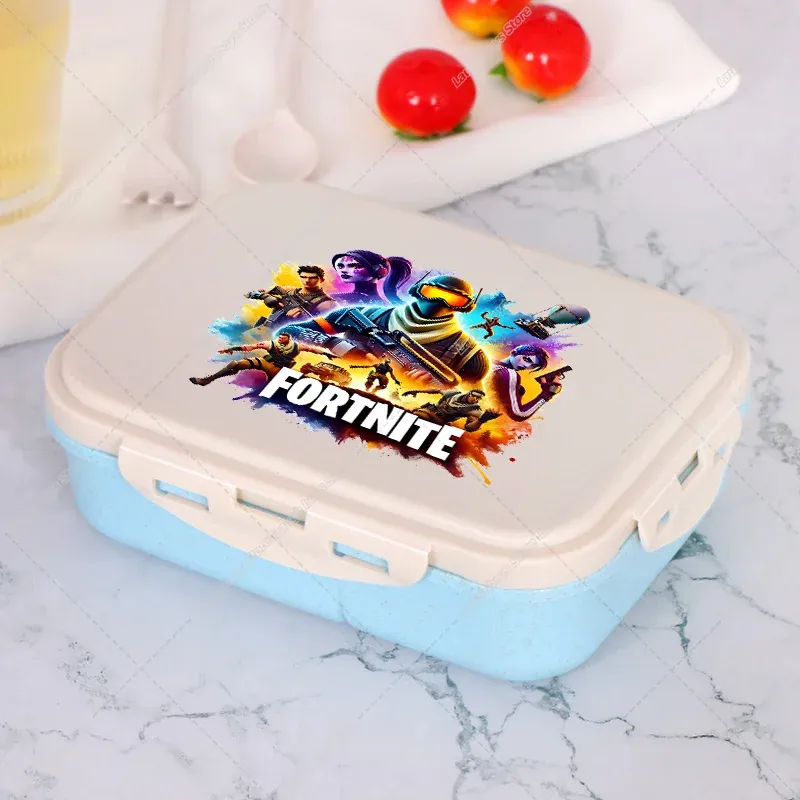 Boîte à bento Fortnite Anime pour le déjeuner, contenants de rangement alimentaire pour enfants, école, pique-nique, boîte à repas de bureau, cadeau 2025 21