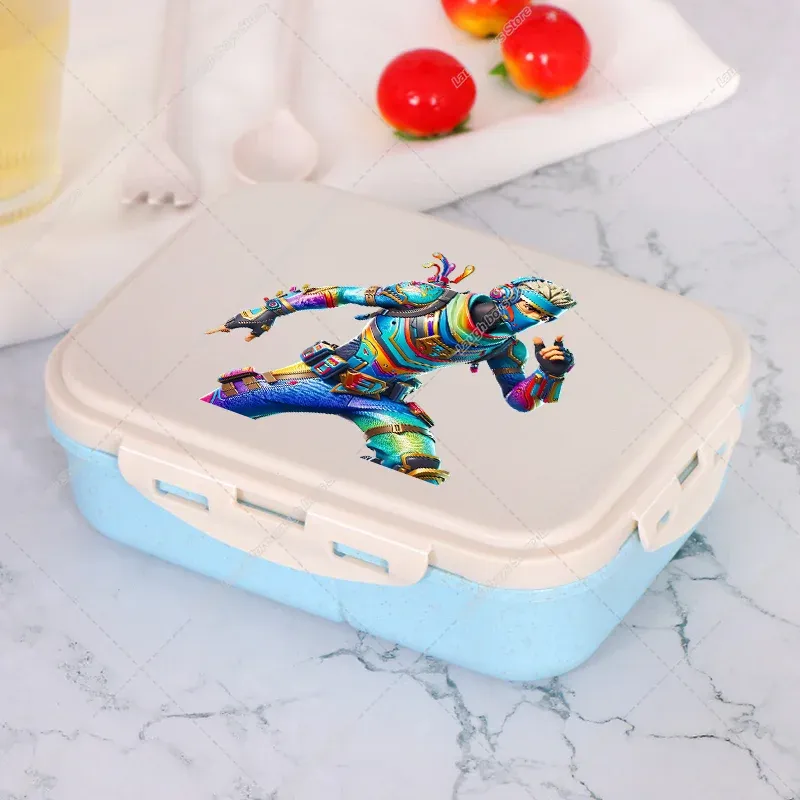 Boîte à bento Fortnite Anime pour le déjeuner, contenants de rangement alimentaire pour enfants, école, pique-nique, boîte à repas de bureau, cadeau 2025 18
