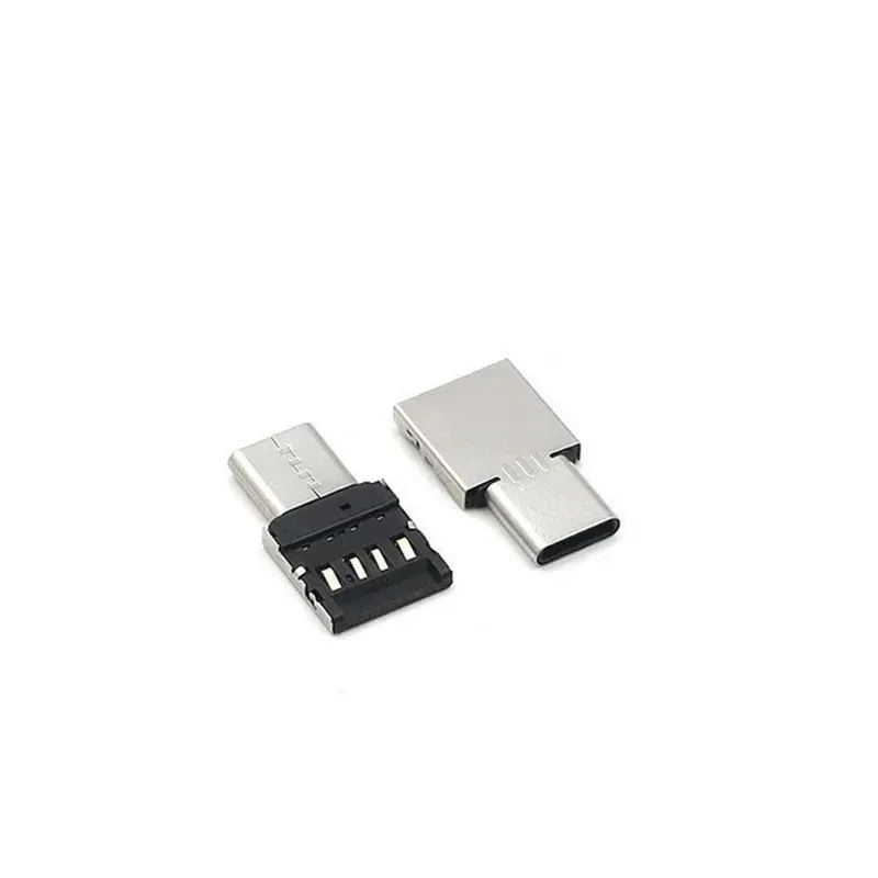 1/5 adaptateurs OTG universels USB-C et Micro USB vers USB 2.0 pour smartphone et téléphone mobile 2