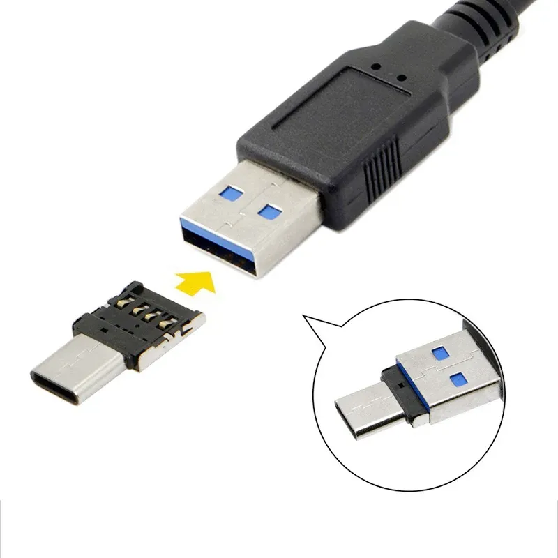 Adaptateur universel USB-C et Micro USB OTG