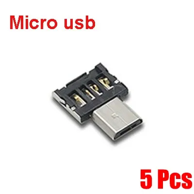 1/5 adaptateurs OTG universels USB-C et Micro USB vers USB 2.0 pour smartphone et téléphone mobile 7