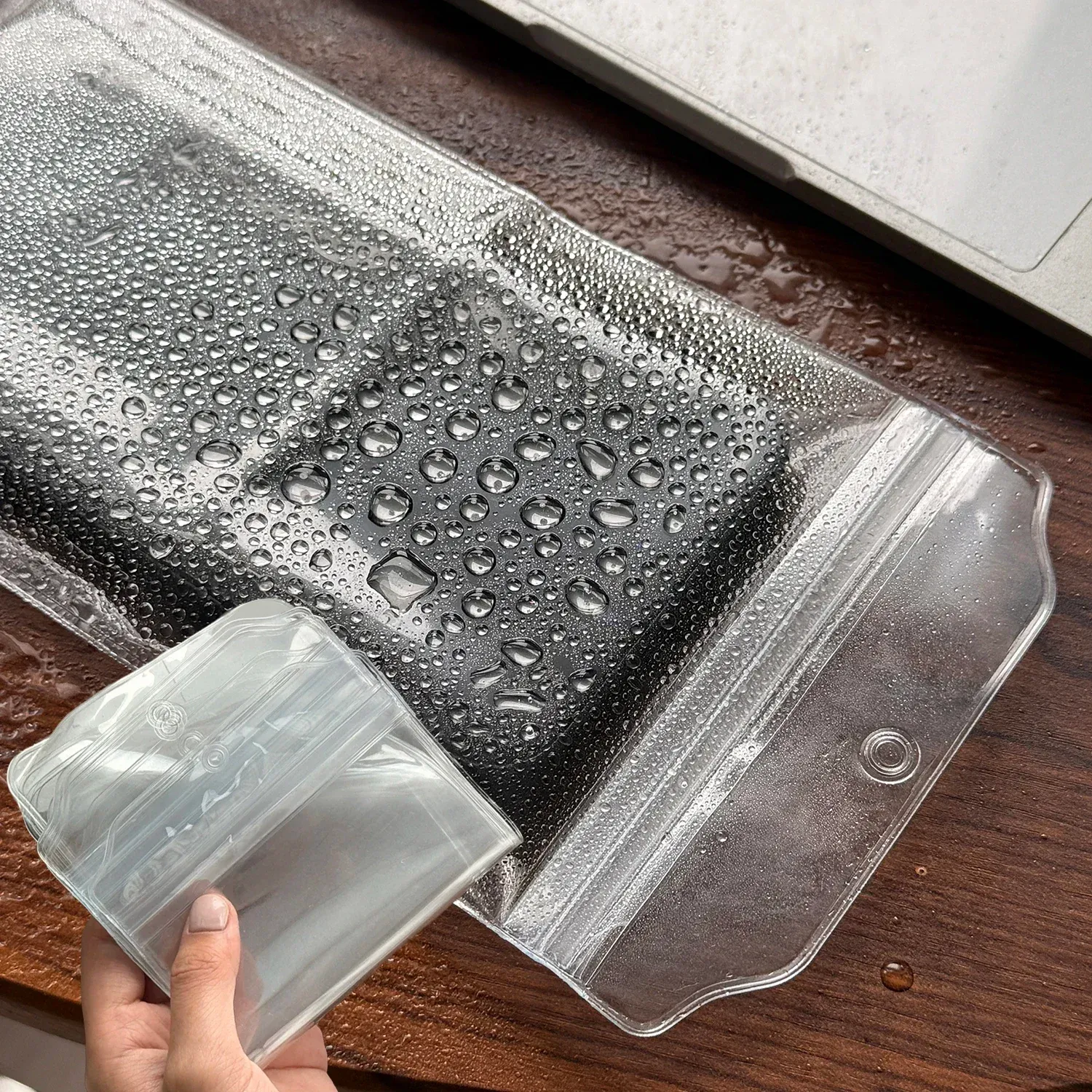 Étui de téléphone universel étanche et transparent, housse de protection anti-pluie pour iPhone 15, 16, 17, Samsung, Xiaomi 3