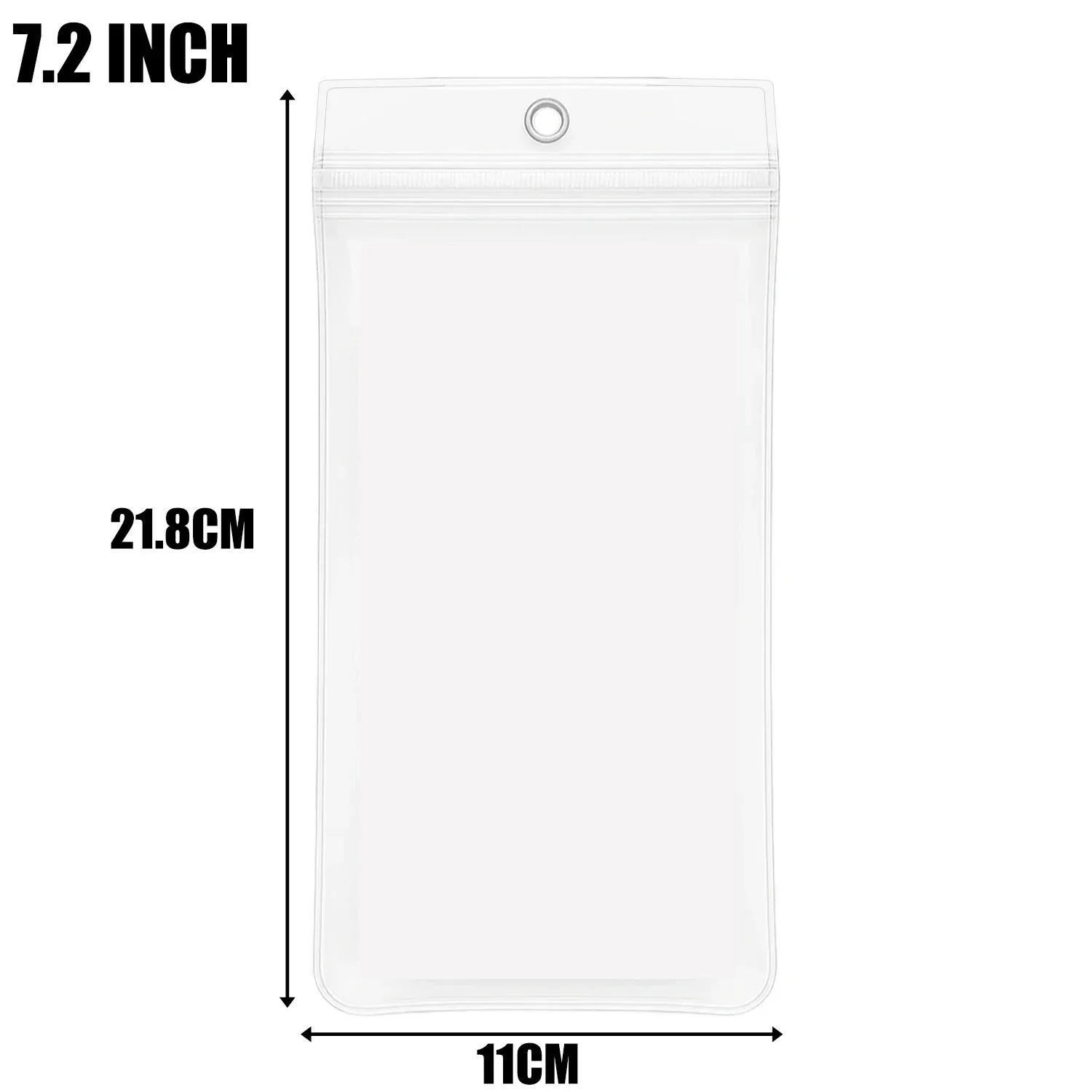 Étui de téléphone universel étanche et transparent, housse de protection anti-pluie pour iPhone 15, 16, 17, Samsung, Xiaomi 8