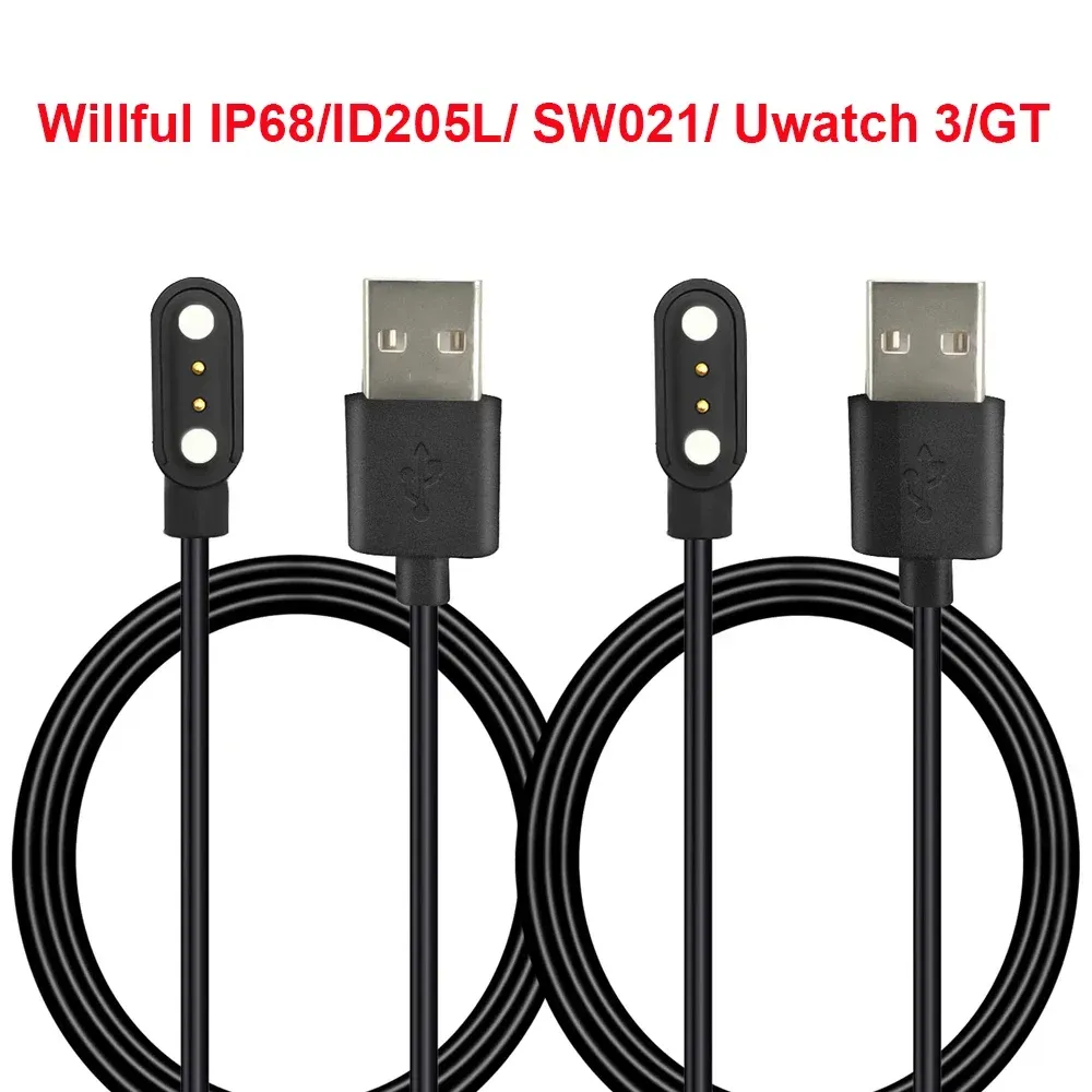 Câble de charge USB magnétique pour montre ID205L, Blackview R3/R3 Pro/X2/X1, Uwatch 3/Uwatch Ufit/GT - Image 1