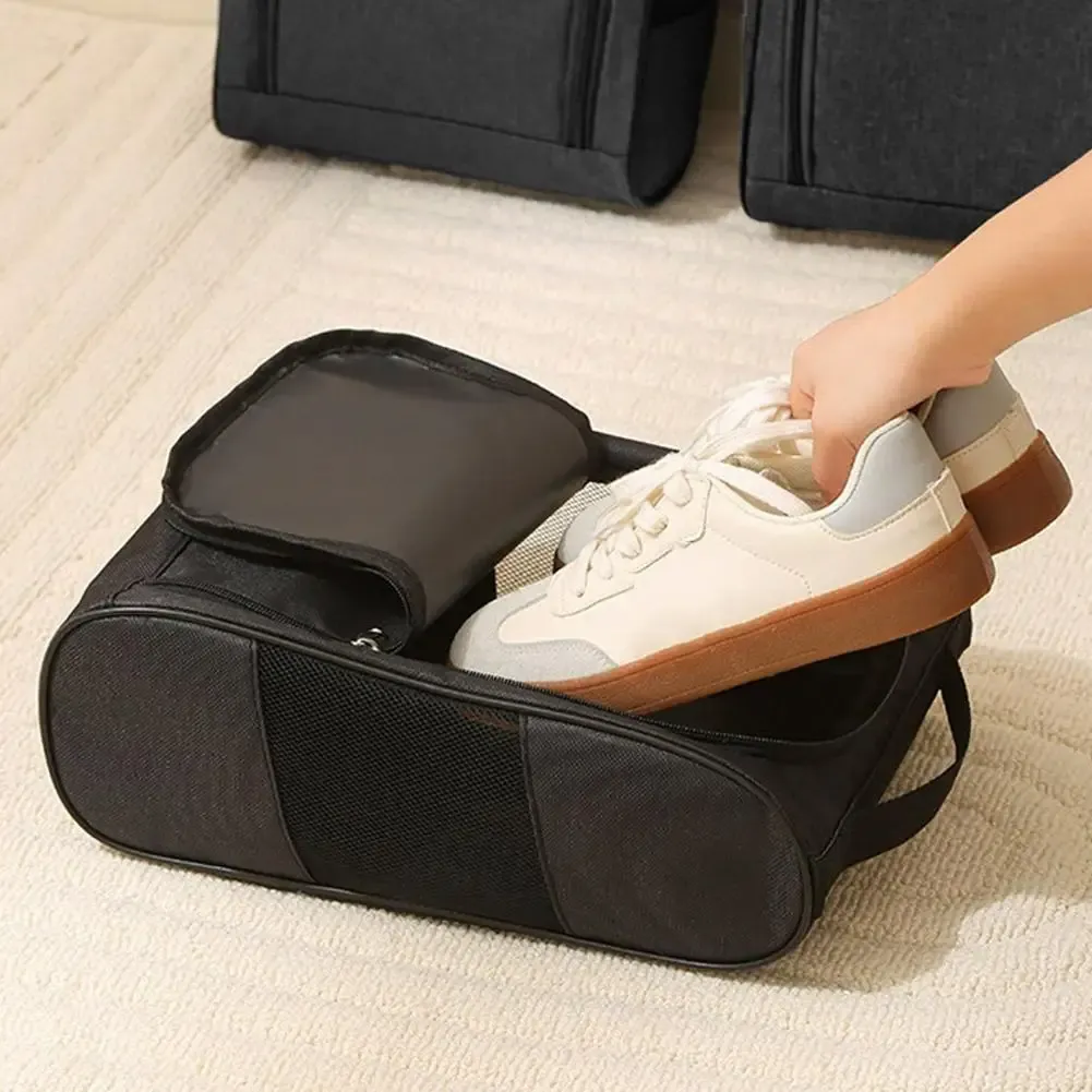 Détail du sac à chaussures de golf