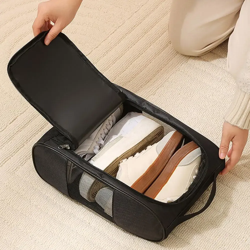 Fenêtre en maille du sac à chaussures